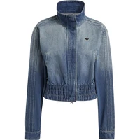 Veste en jean tissée sport à col montant pour femme Adidas Clover authentique KE1072 5