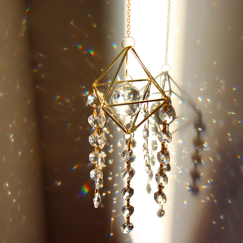 Sun Catcher Crystal Pendant Window Ornament