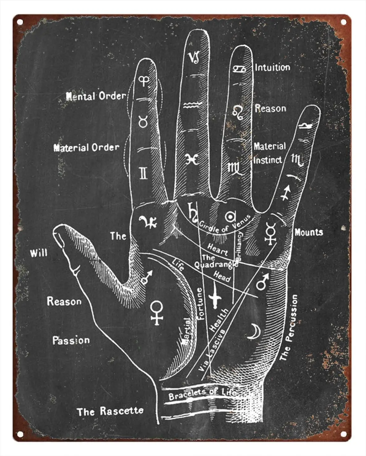 Bracelet Lines | Rascette Lines | Palmistry Meanings |