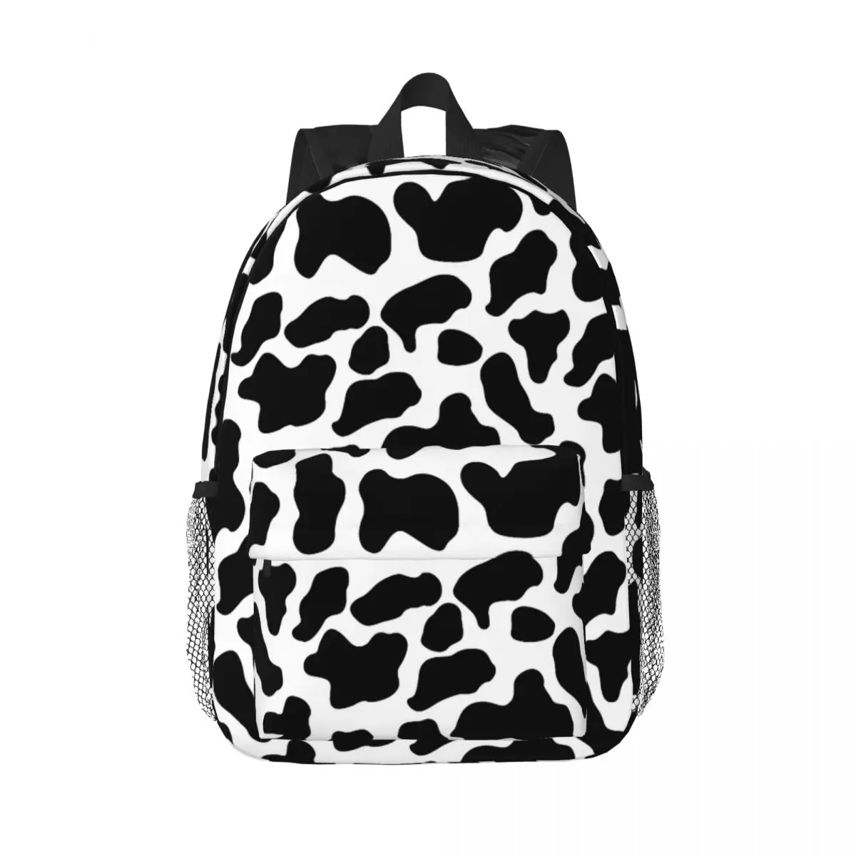 

Cowboy Cow Pattern Backpacks for Women Men College School Students Bookbag Fits 15 Inch Laptop Animal Fur Skin Texture Bags