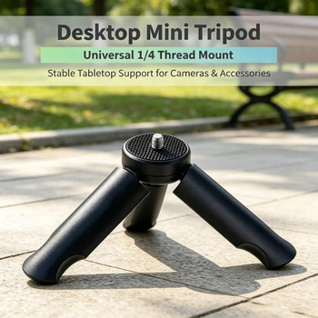 Mini Treppiede Portatile per Telefono per iPhone/Android, Asta Selfie Tascabile con Impugnatura Universale per GoPro Insta360 DJI Action Camera