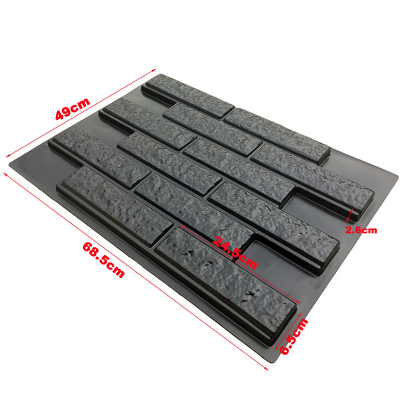 Wall Concrete Plaster Plastic Form for Wall Panel Tiles Bricks
