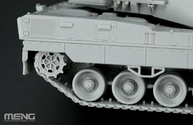 Meng 72-002 Assembly Tank Model 1/72 Scale German Main Battle Tank Leopard  2 A7