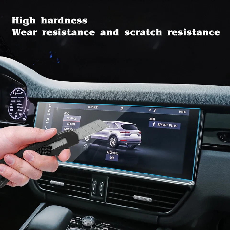 229*129*217mm Tempered Glass Protective Film Sticker for 9 10 Inch Radio Stereo DVD Touch Full LCD Screen for TEYES CC2 CC3 Car tempered glass protective film