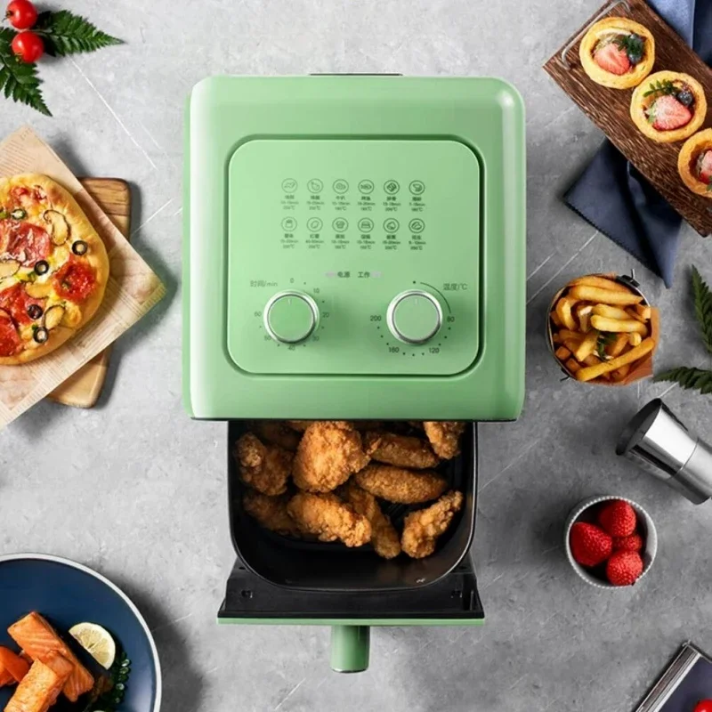 Morphyrichards 220V Air Fryer Home 3.5L Visualisation Automatic Smart All-in-One Multifunction Electric Fryer 6