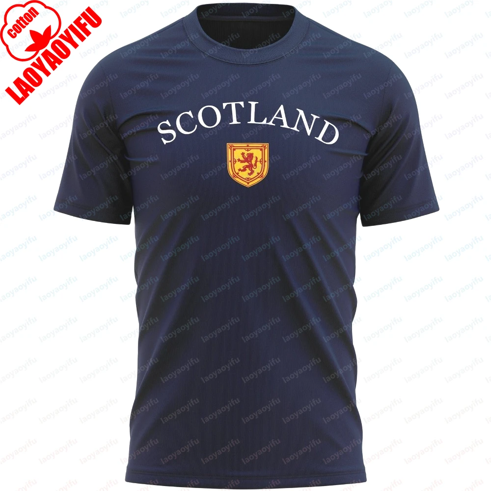 Scottish Patriotic Vintage Summer Football T-Shirt