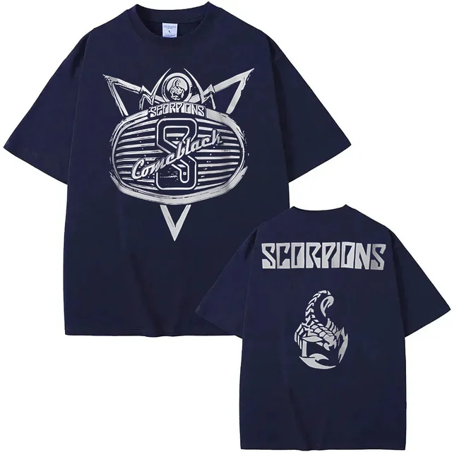 Camiseta casual Scorpions 2024: Uma Oferta Limitada Incrivelmente Acessível