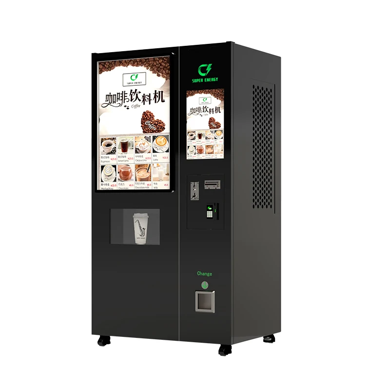 Hot Sale Coffee/Coffe/Cafe Vending Machine Professional Instant Cold And Hot Coffee Vending Machine 3