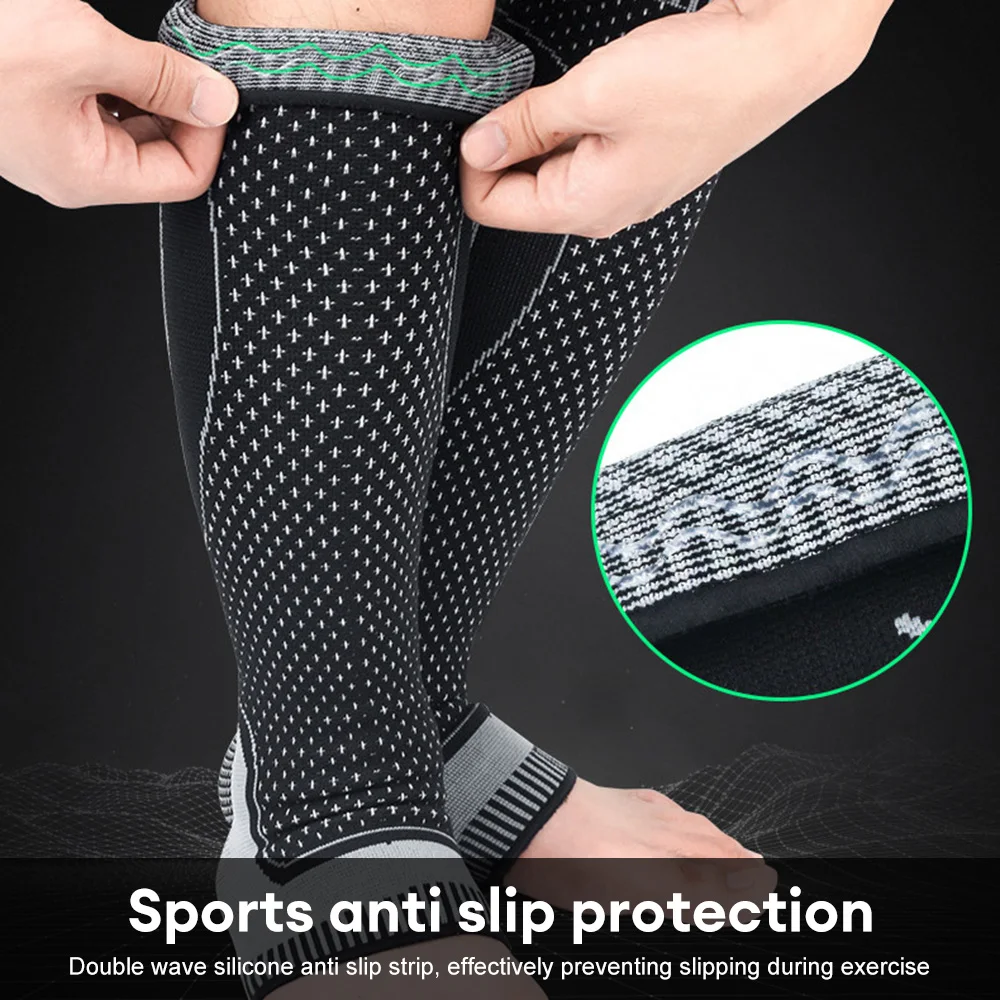 

1Pair Recovery Varicose Veins Torn Calf And Pain Relief Calf Support Calf Compression Sleeve Shin Splint Compression Sleeve