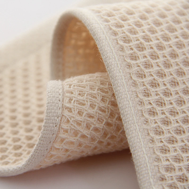 Bath Towel Honeycomb Waffle Cotton Aldult Super Absorption Soft 3 Buy 2 Get 1 Free