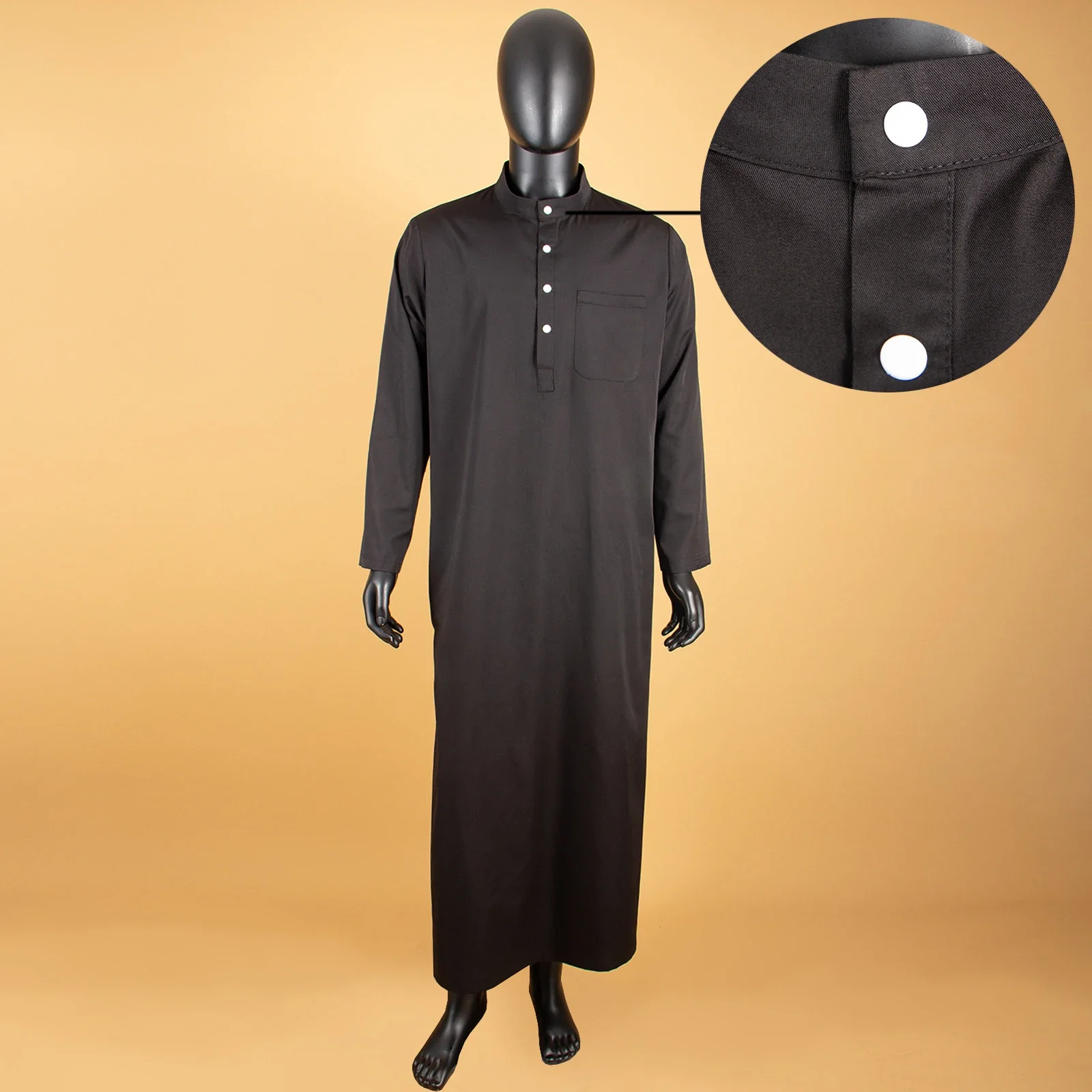 2024 Spring New Men's Jubba Thobe AFRIPRIDE Tailor Made Full