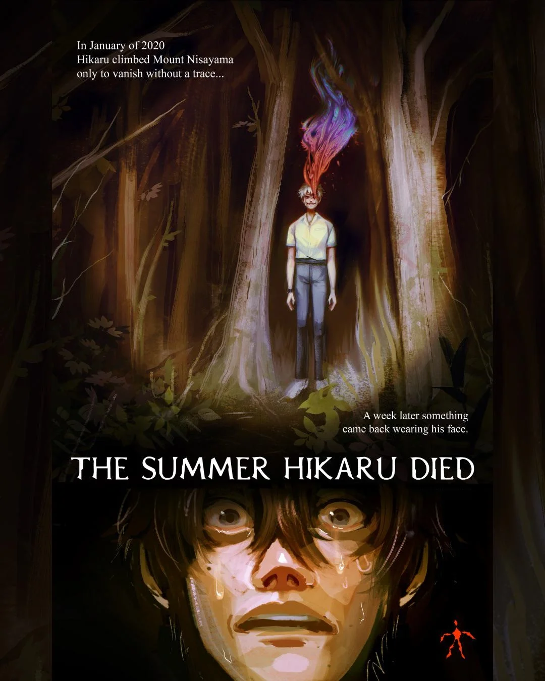 Anime-Inspired Art: The Summer Hikaru Died Canvas Print