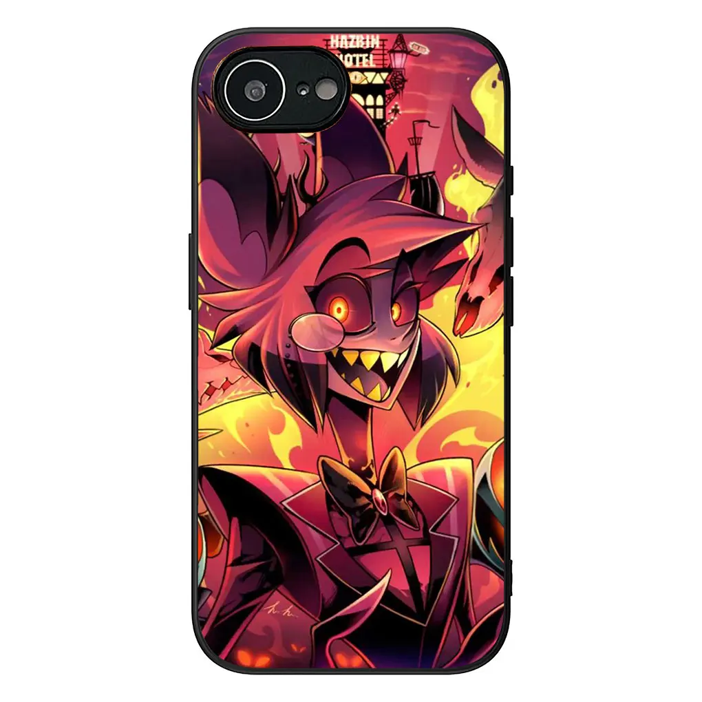 Angelic Dust-Resistant Soft Phone Cover with Alastors Design