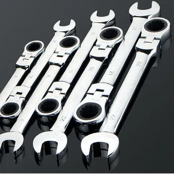 6-24mm movable head ratchet wrenchDouble head dual-use plum blossom open mirror wrenchHardware tools Automotive tools Hand tools