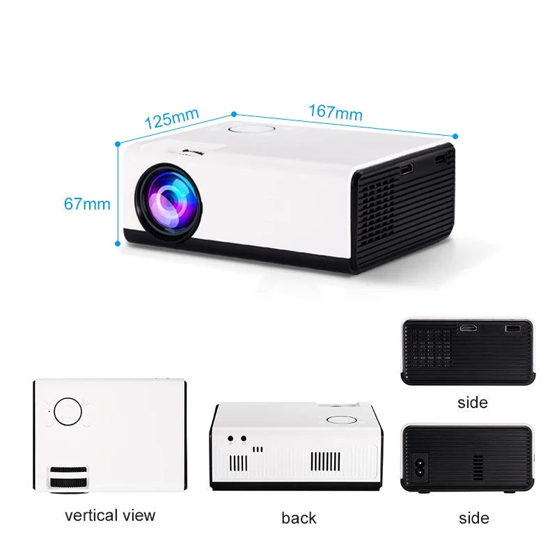 Proyector Portatil Multimedia Smart Android 9.0 Wifi SEISA