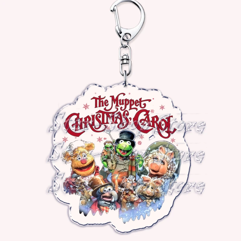 Lustige süße Weihnachts-Schlüsselanhänger für Accessoires, Tasche, der Frosch Gonzo, Miss Piggy, Schlüsselanhänger, Schmuck, Freunde, Urlaubsgeschenke – Detail 23