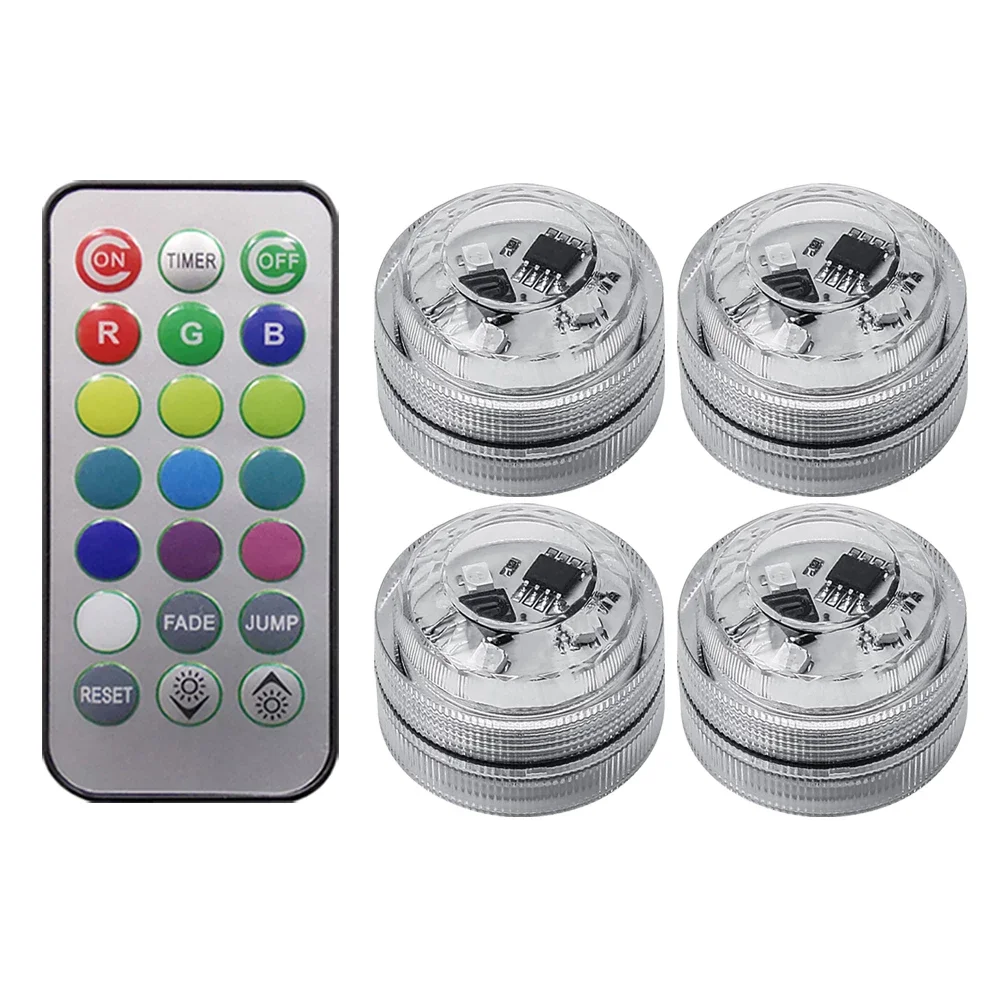 Juhtmeta kleepuv LED-auto sisevalgustus, kaugjuhtimispuldi kaunistus, värviline auto katuse jalatalla atmosfäärilamp akuga