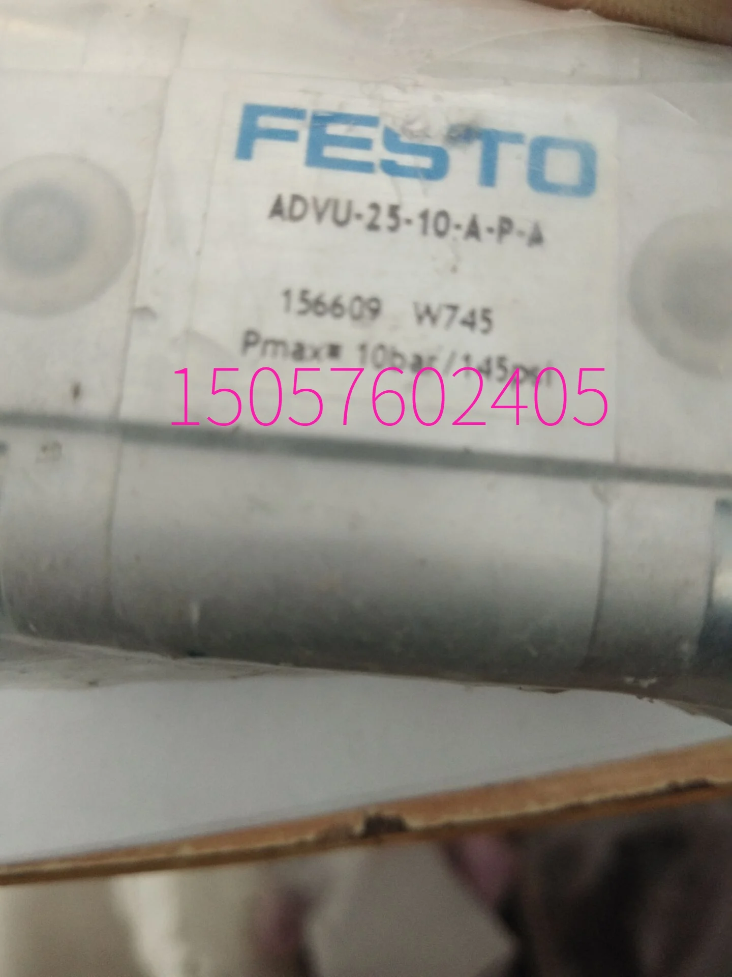 

Festo Compact Cylinder ADVU-25-10-A-P-A 156609 Genuine From Stock