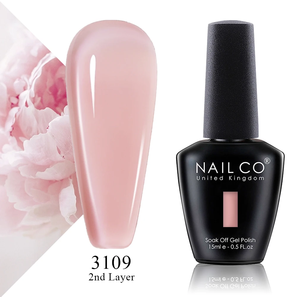 Premium Winter Gel Nail Polish - 15ML UV Semi-Permanent Varnish in High-Quality Glass Bottle