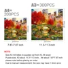 Unique Wooden Puzzles Stone Bridge Maple Tree Wood Jigsaw Puzzle Craft Irregular Family Interactive Puzzle Best Gift for Adults 3