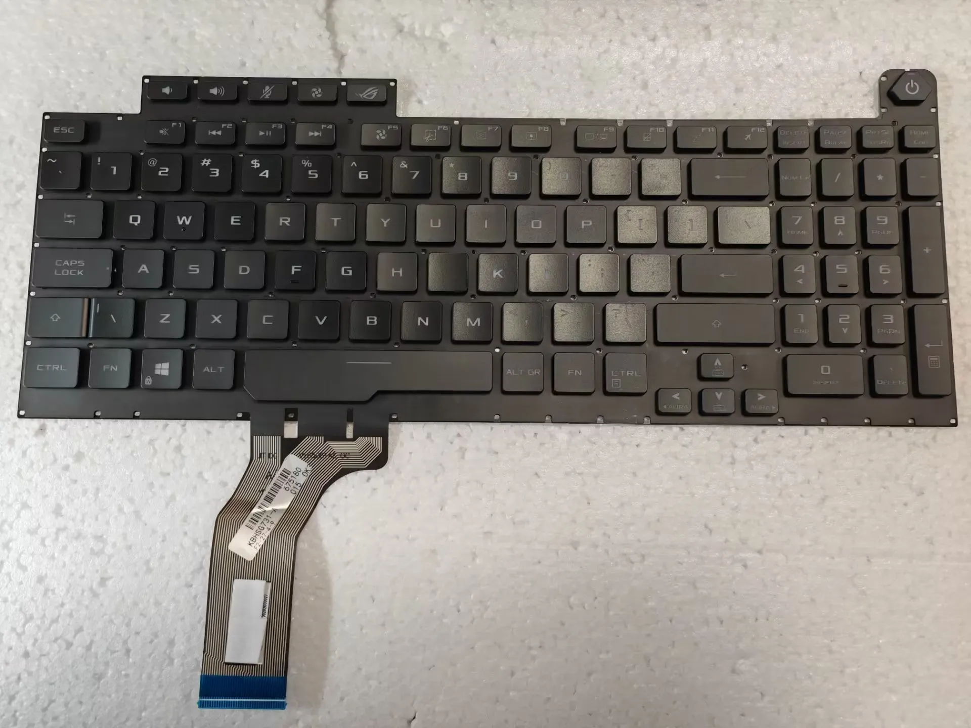 Teclado Retroiluminado para Asus Plus Rog G731 G731gt G731gv G732 G732l G712 G712l