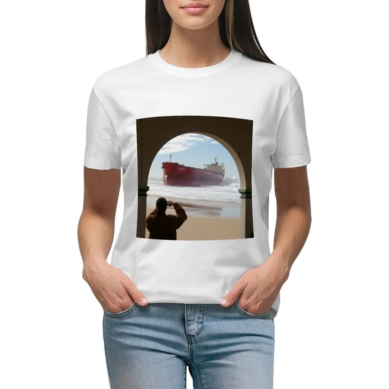 

Pasha Bulka T-shirt plus size tops summer tops Blouse t shirts for Womens
