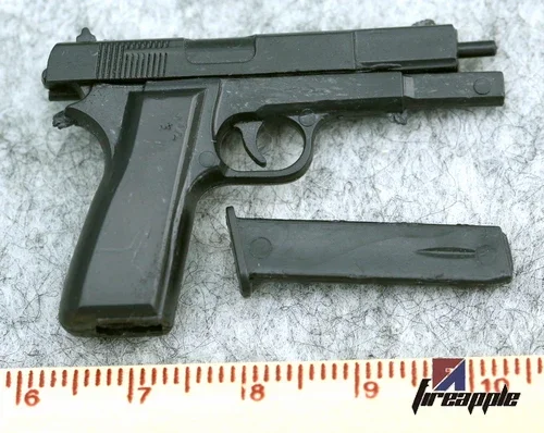 1/6 M1935 총 4D 조립 모델 12인치 액션 피규어용 플라스틱 블랙 솔저 액세서리 장난감