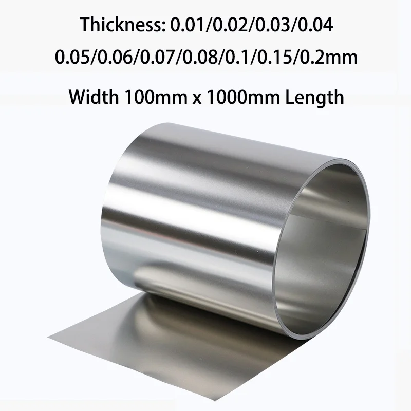 Feuille de feuille d'aluminium en acier inoxydable 0.01, plaque