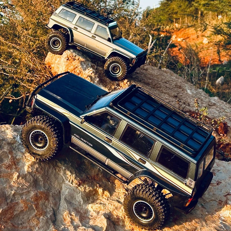 New 2025 YK4107 1/10 RC Crawler Tank Turn Portal Axles Oil Shocks Low CG Realistic  PC Shell All Metal Gears - Ultimate Climbing 4