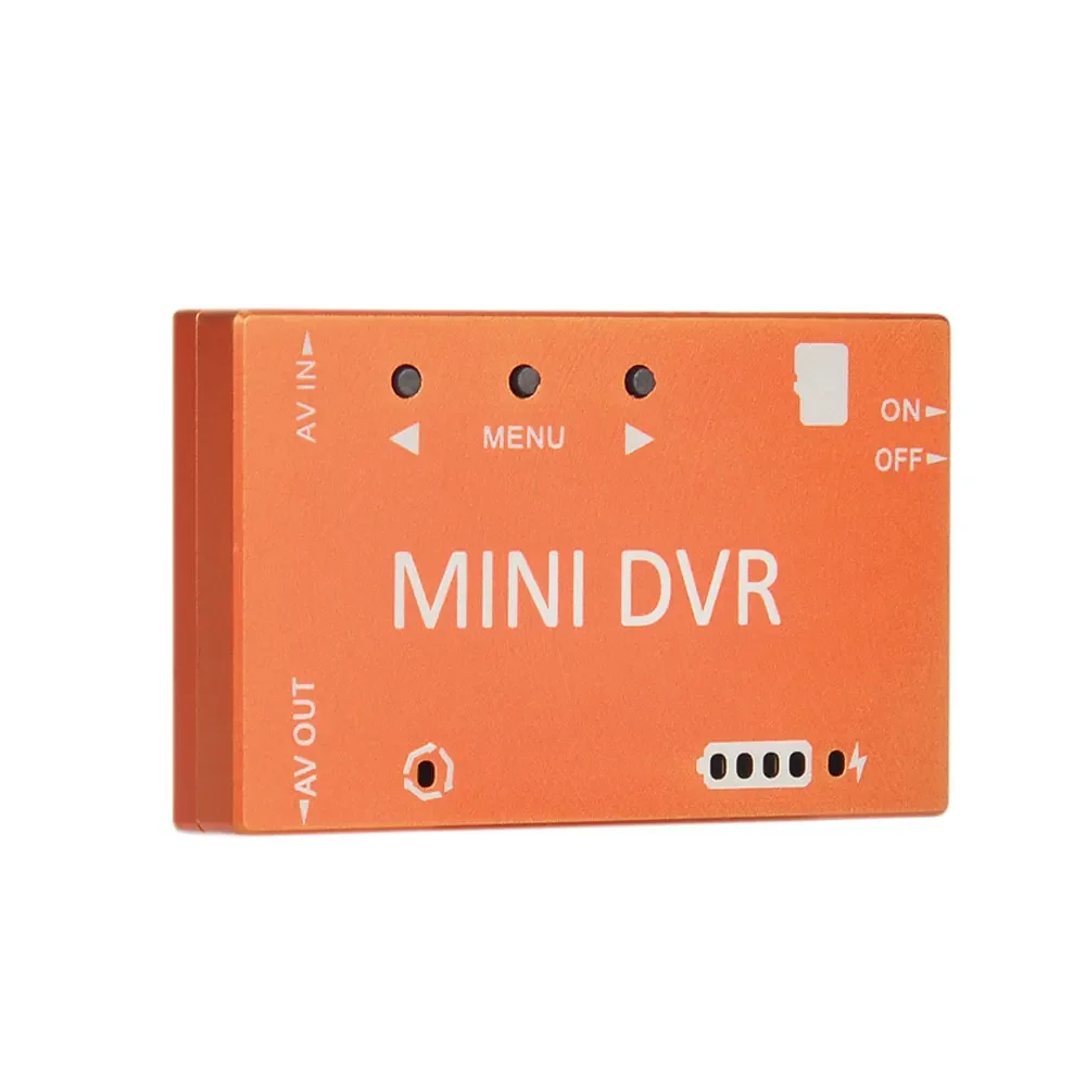 미니 내장 배터리 NTSC PAL 전환 가능 FPV DVR 비디오 오디오 레코더 모듈 (RC 레이싱 드론 FPV 모델용)