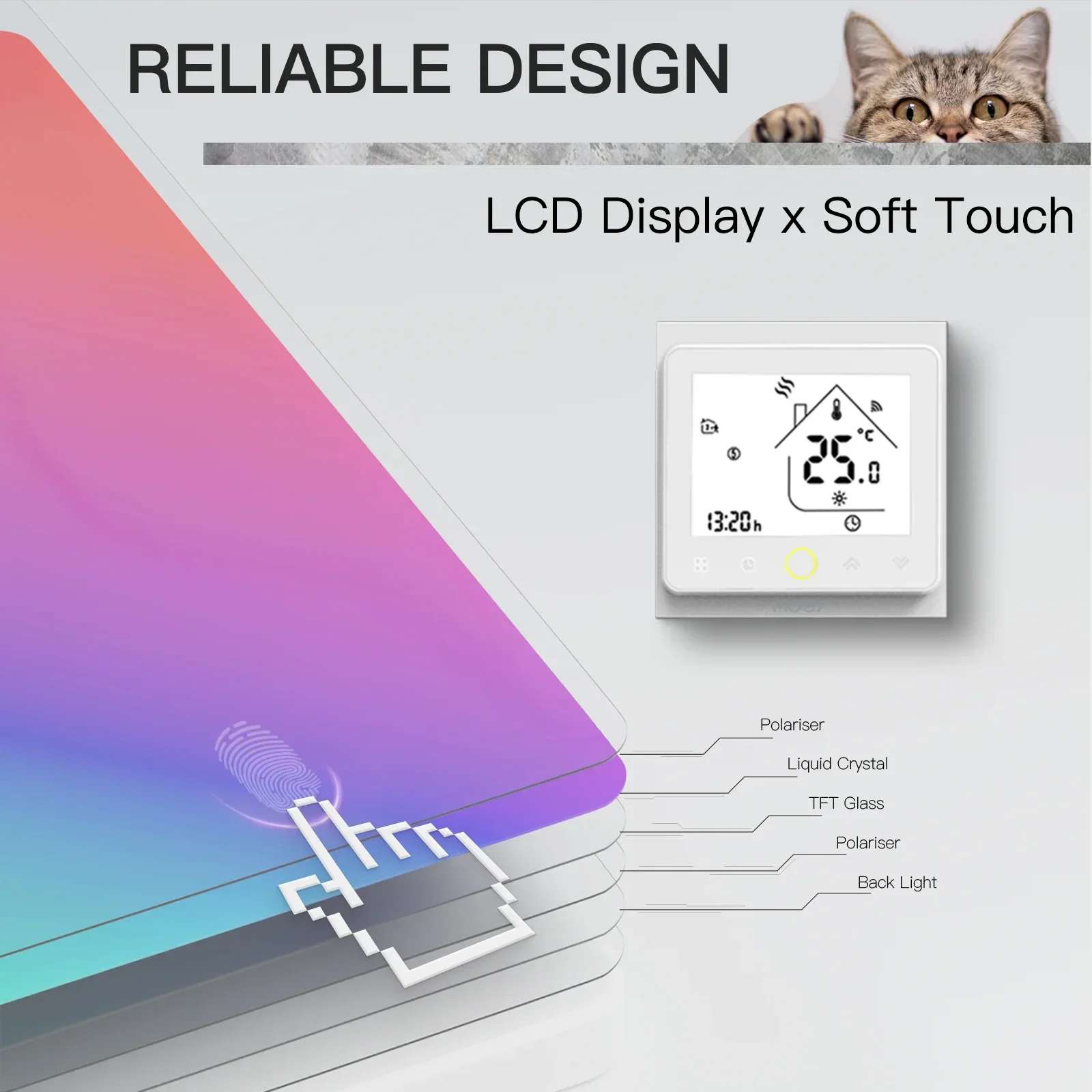 Smart WiFi Thermostat Temperature Controller for Water Electric Warm Floor Heating Water Gas Boiler Works with Echo Google Home Tuya smart thermostat smart thermostat socket temperature controller thermostatic valve controller