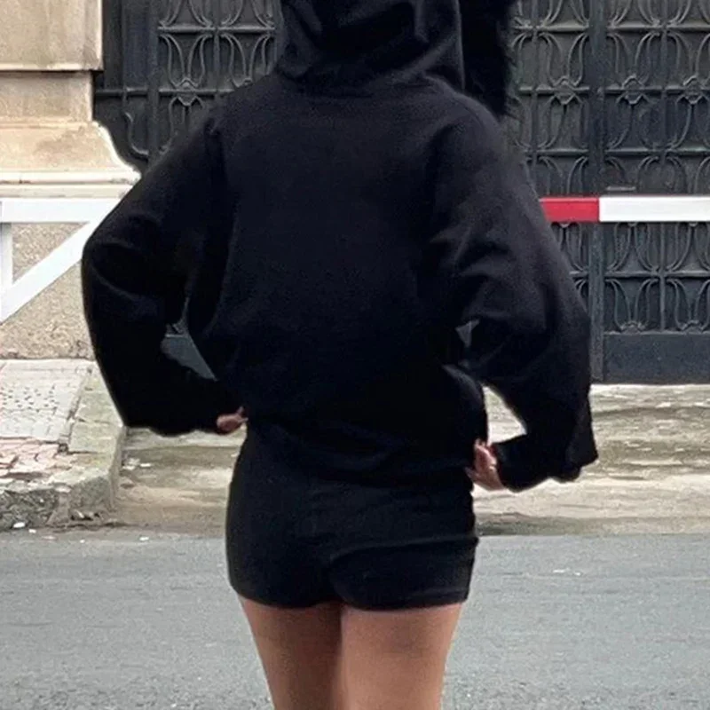 Women's Casual Fur Collar Zip Up Hoodies, Chic Streetwear, Aesthetic Pockets Cardigans, Vintage Fashion 2