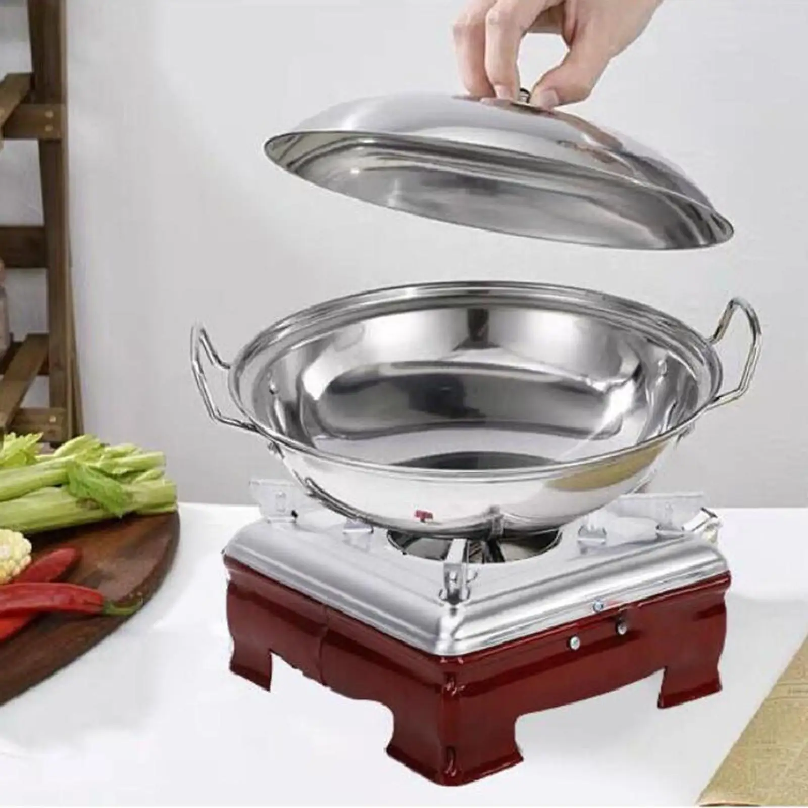 Alcohol Stove Burner Furnace Kitchen Equipment Spirit Burner for Camping Restaurant