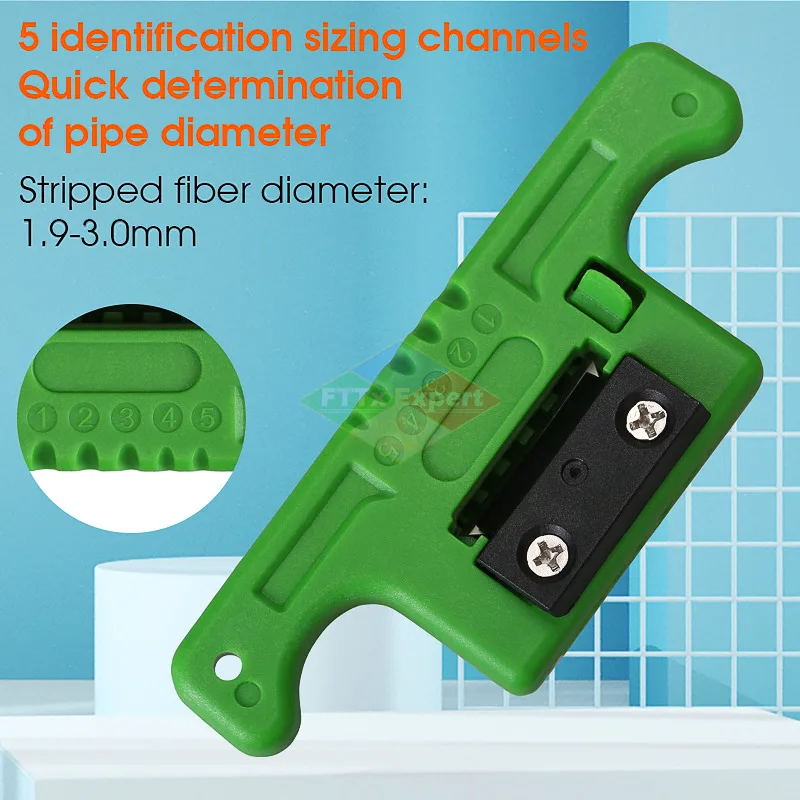 Fiber Optic Stripping 1.9-3mm MSAT 5 Access Tool MSAT-5 Loose Buffer Tube Stripper FTTH Free shipinng