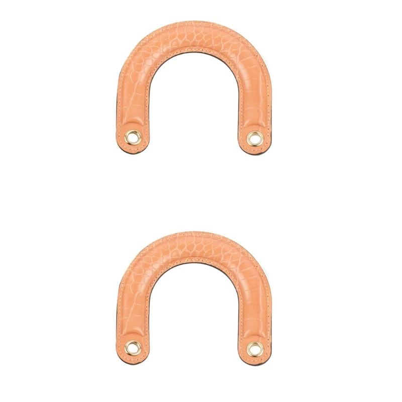 

2pcs PU Leather DIY Handbag Shoulder Bag Handles Replacement Straps DIY Craft