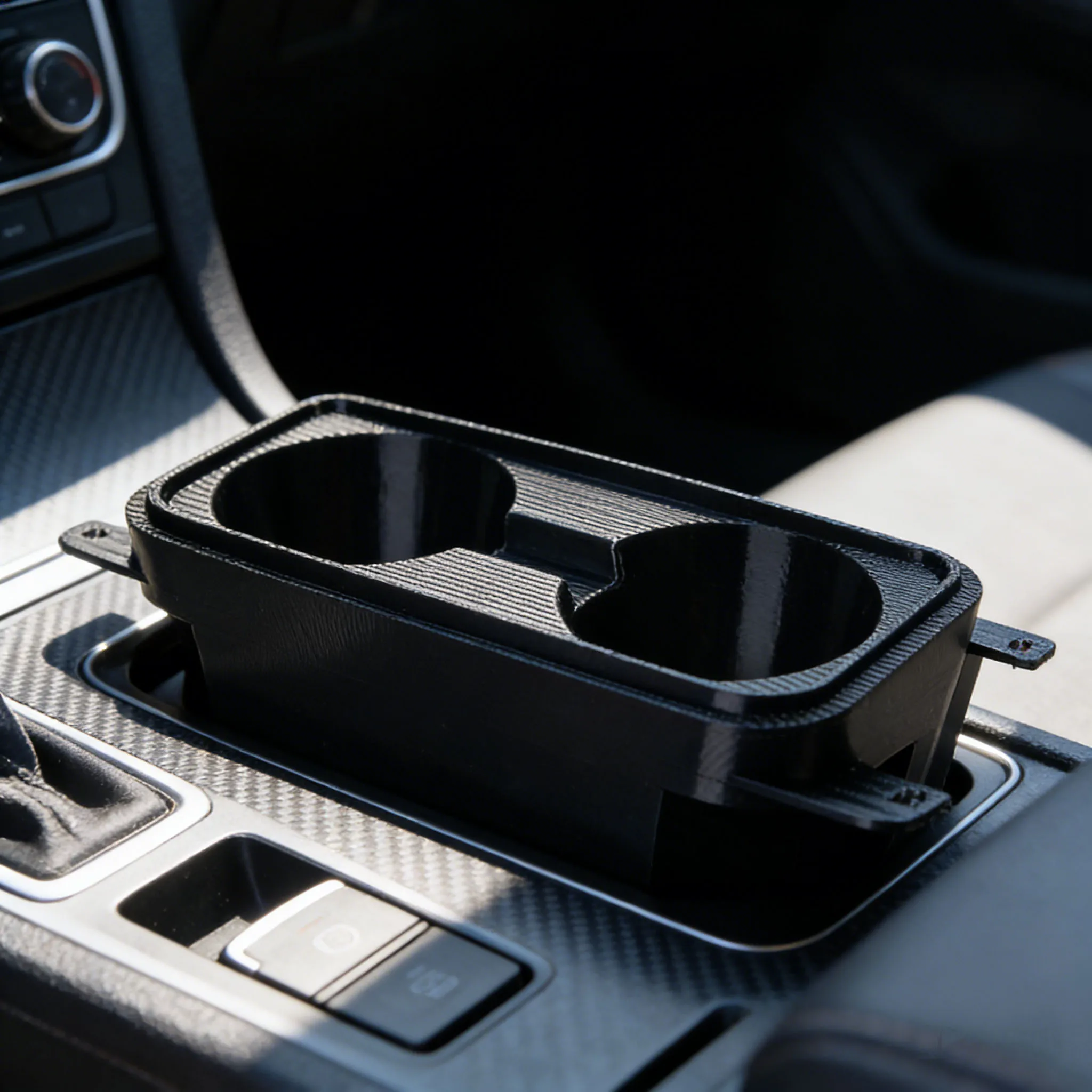 BMW E90/E91/E92/E93 2005-2012 용 더블 컵 홀더 센터 콘솔 안정적이고 견고한 미끄럼 방지 보관함 자동차 인테리어 액세서리
