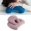 Nap Sleeping Pillow Breathable Ventilation Hole Soft Cushion Face Down Desk Pillow for Office Travel Recliners Library Sleeping 2