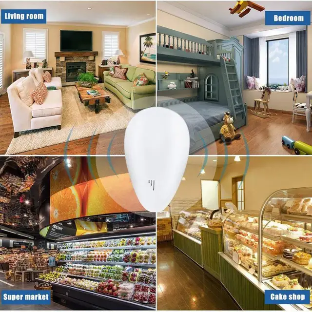 Pest Elutasítása Ultrahang Egér Csótány -Repleller Dugó Kártevő Ismétlő Szúnyoggép Ház Légy Patkány Egerek Rovarvezérlő Szerszám - Image 5