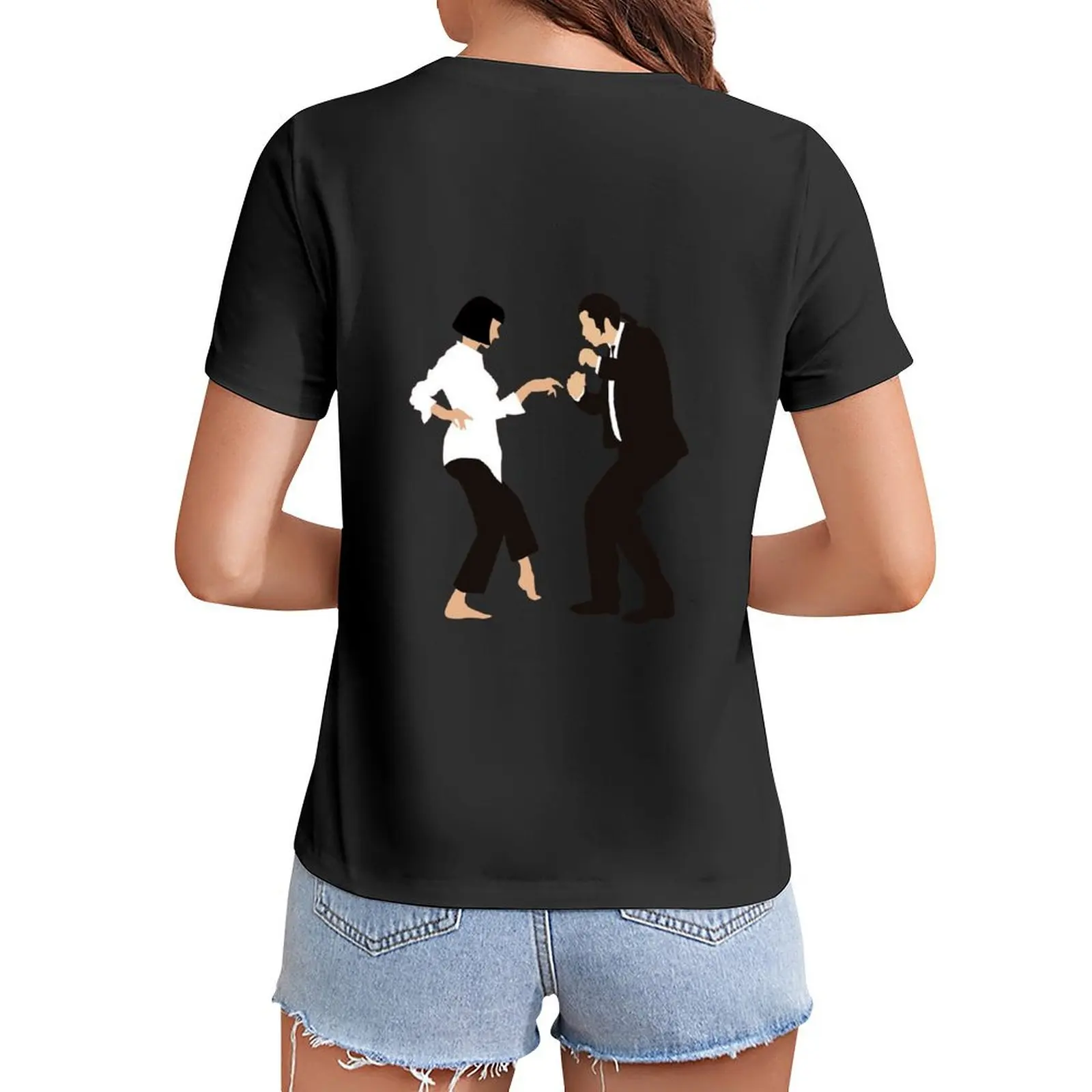 

Happy Dance T-Shirt cute tops blanks blacks hippie clothes Women t shirt