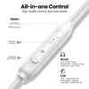 TOPK Earphone In-Ear Volume Control with Microphone 3.5mm Jack Universal for iPhone Android 2