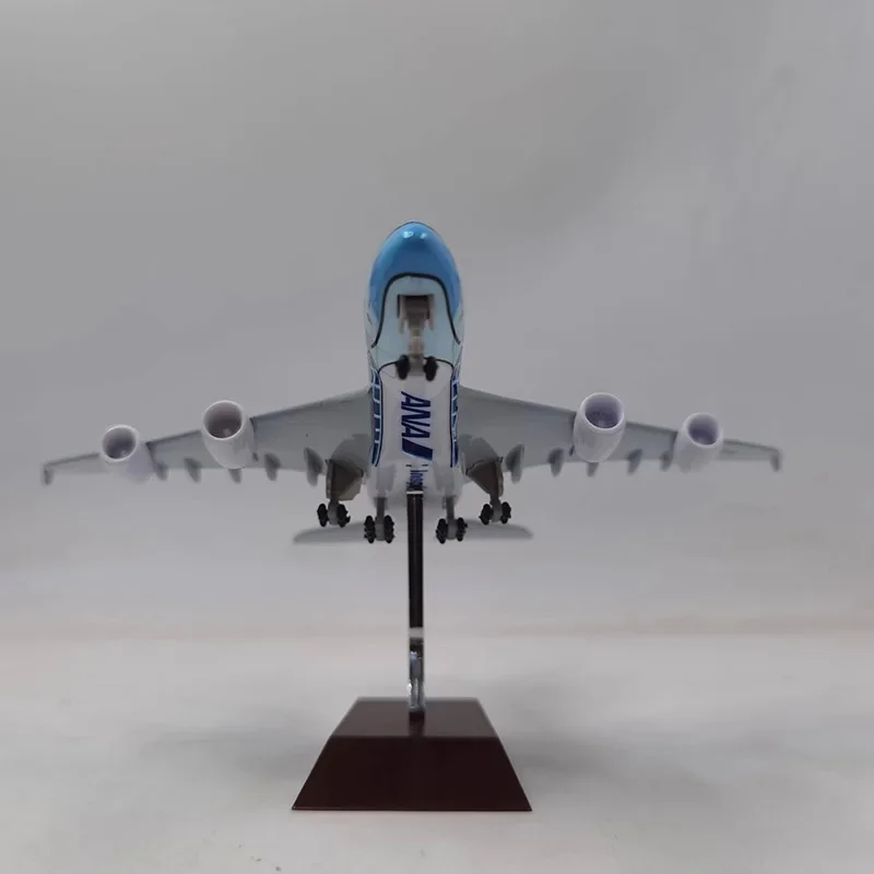 20CM Airbus A380 Cartoon Sea Turtle Airlines Diecast