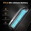 Electric Bike for Adults 750W Motor, 20" Fat Tire Commuting Off Road Mountain Ebike with Hydraulic Suspension 4