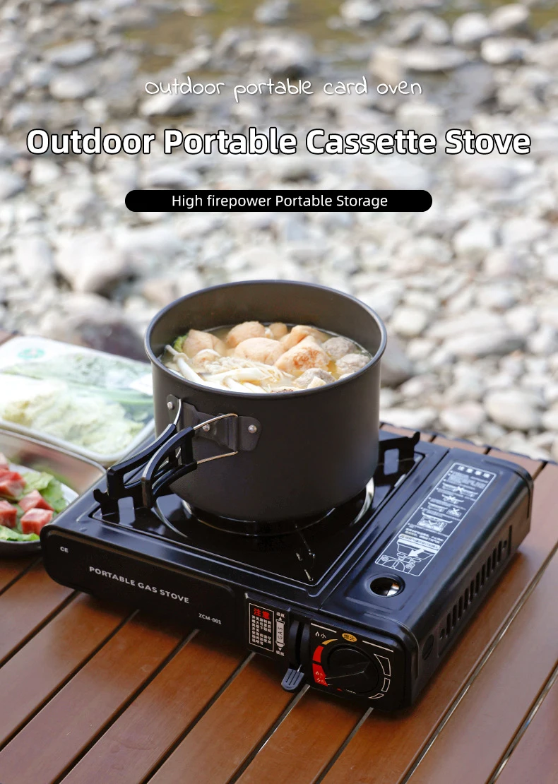 MachFish Camping Gas Stove Outdoor Portable Gas Stove Safety Explosion