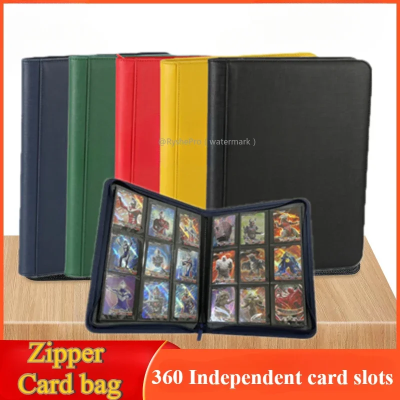 Raccoglitore Per Carte Collezionabili – Album 9 Tasche Per Pagina, 20 Pagine, Capacità 360 Carte – Porta Carte Sportive, MTG, TCG, Yu-Gi-Oh