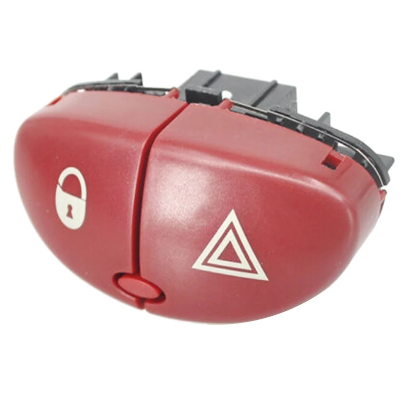 

Hazard Warning Flasher Switch Dangerous Light Switch Button for Peugeot 206 207 Citroen C2 6554L0 96403778JK