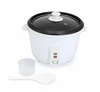 Imusa 3 Cup New White Electric Rice Cooker with Nonstick Bowl, Measuring Cup and Spoon 2