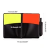 Football Redness Yellow Card Set Sports Football Referee Redness Yellow Card Set Soccer Warning and Ejection Cards Set 24BD 5