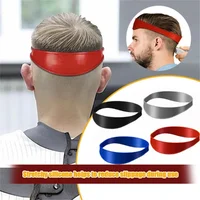 DIY Home Hair Trimming Haircuts Curved Headband Silicone Neckline Shaving Template Hair Cutting Guide Barber Hair Styling Tools 1