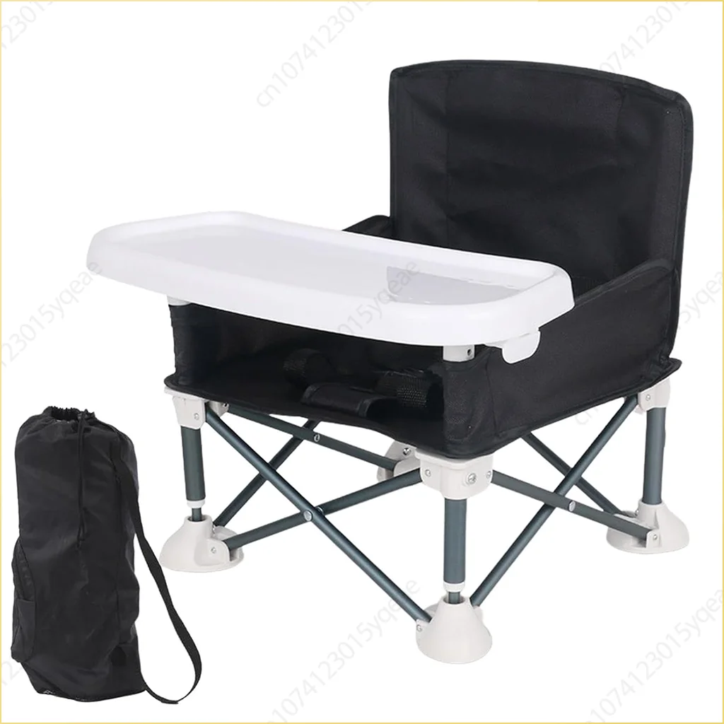 Baby Dining Chair Foldable Portable Baby Chair Dinner Table and Chairs Children Folding Dining Feeding