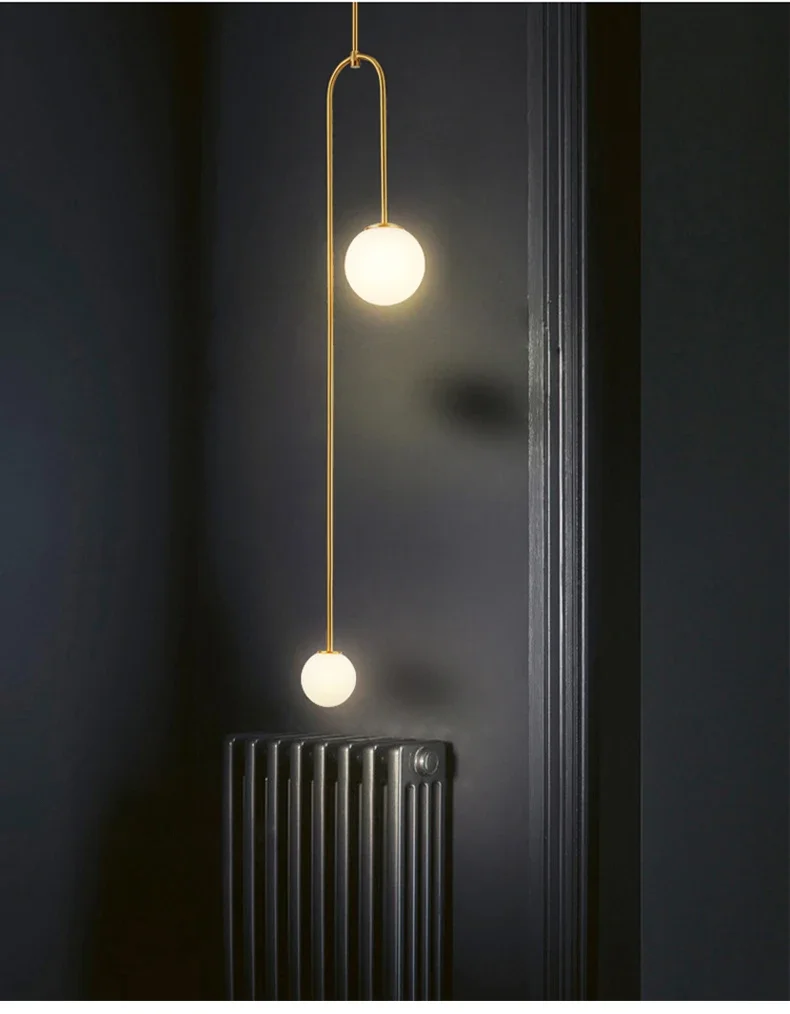 Nordic minimalist chandelier image 5